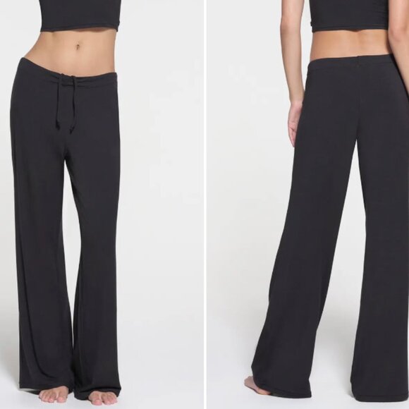SKIMS Other - SKIMS Sleep Pajama Pants Womens 2X Black Modal Stretch Lounge Relaxed Drawstring